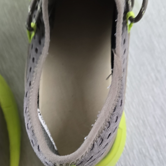 Sorel Kinetic Breakthru Lace Up Sneakers Womens Size 9.5 Olive Green Neon Yellow - Picture 13 of 16